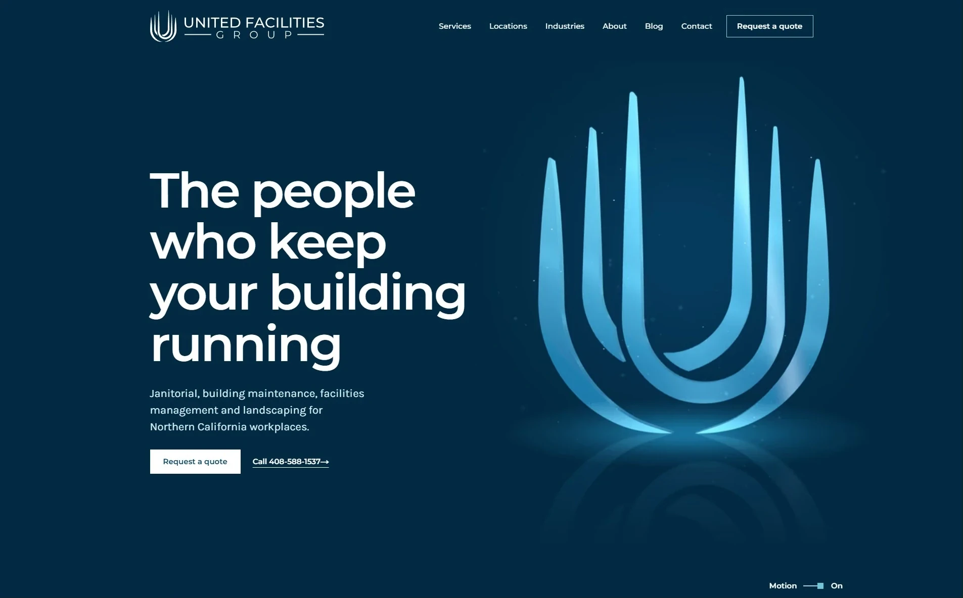 The UFG Works website rebuilt by Brandcore